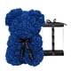 thumbnail image 5 of Oso Floral De Espuma, Decoración De Oso Con Caja Para Mujer, Mamá De Hija, Hijo, Azul Oscuro, 5 of 5
