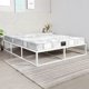 thumbnail image 2 of Cama Metal Blanco 1.5 Plazas, 2 of 12