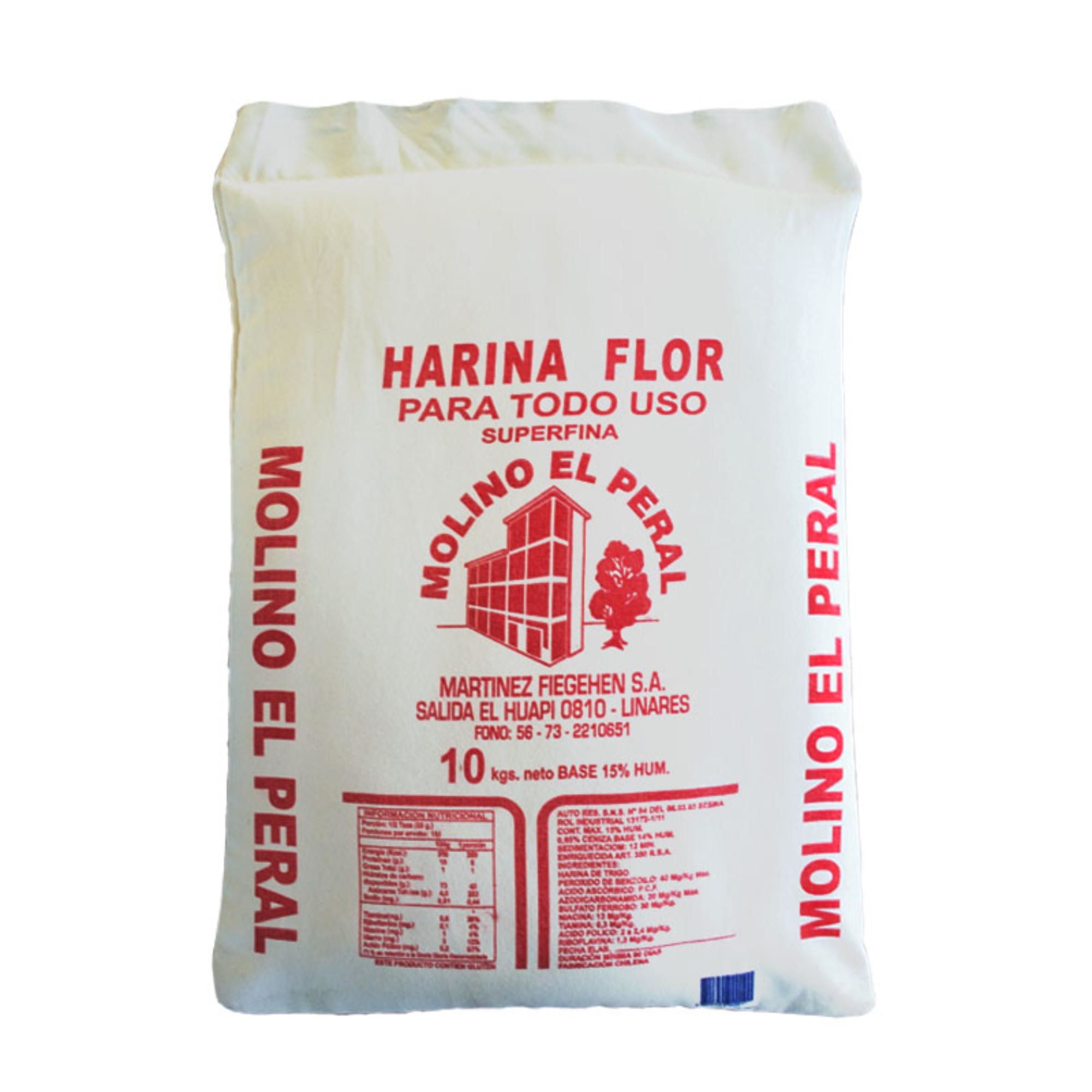 Harina Todo Uso Bolsa 10 kg Molino El Peral