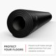 thumbnail image 3 of Peloton Bike Mat, protector de piso para equipos de ejercicio, negro, 3 of 3