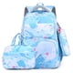 thumbnail image 1 of School Backpack for Girls Teens Kids Elementary School 3 Pieces Lightweight Backpack with Lunch Bag and Pencil Case, 1 of 3