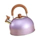thumbnail image 2 of Tetera de Té con Silbato de 3L para La Parte Superior, Tetera de Ebullición Rápida con Estilo único, Teteras para Té, Agua Hirviendo, Leche para , púrpura Violeta, 2 of 5