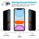 thumbnail image 4 of Protector de Pantalla PEHAEL iPhone 11 XR 6.1" Privacidad Paquete de 3, 4 of 9