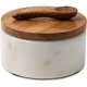 thumbnail image 1 of Salero Cork Mill de mármol, 0,75 tazas, 4 x 4 x 2,13 in, 1 of 3