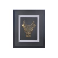 Ronda - Cuadro Joya Dorada Negro 38X45 Cm