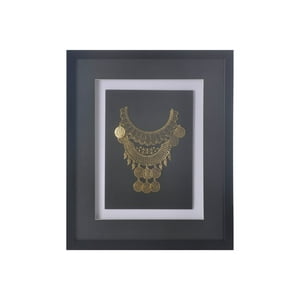 Ronda - Cuadro Joya Dorada Negro 38X45 Cm