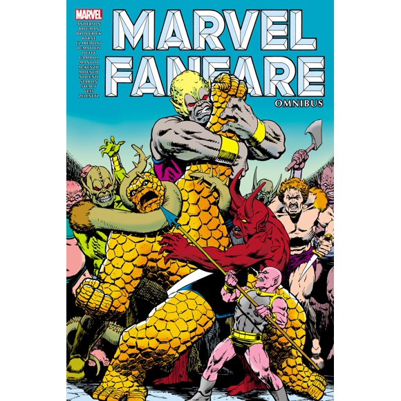 Libro Marvel Fanfare Omnibus Vol. 2 (Portada Jim Starlin)