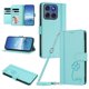 thumbnail image 1 of Funda Cartera Trébol para Motorola Edge 2025 5G con Ranuras Tarjetas y Carga Inalámbrica Verde menta, 1 of 6