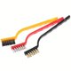 thumbnail image 4 of 3pcs, Stainless Steel Brass Nylon Brush, Household Cleaning Pot Brush, Dishwashing Brush, Stove Brush, Kitchen Stuff Clearance, Kitchen Accessories, Kitchen Appliances, Kitchen Gadgets, Kitchen Stuff,, 4 of 4