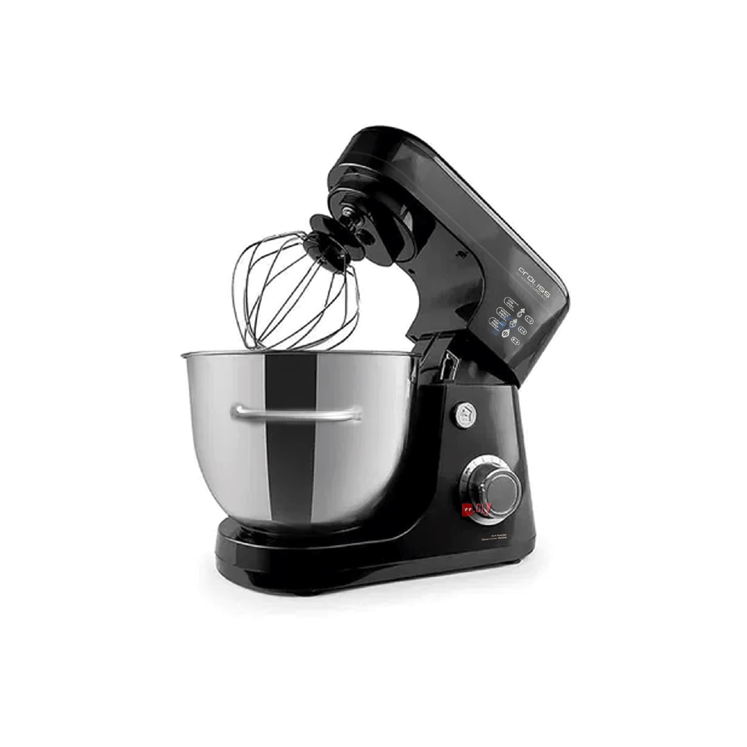 Proliss - Batidora Amasadora 1200w De 8 Velocidades Color Negro - Puntostore