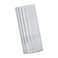 Bothyi - Jarrón De Cristal Para Mesa, Centros De Mesa, Elegante Soporte De Flores Para Cocina Interior, Hogar, 9Cm X 20Cm