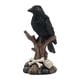 thumbnail image 1 of Estatuilla De Resina, Regalo, Estatua De Halloween Para Centros De Mesa, Chimenea Interior, Cuervo En Una Rama, 1 of 5