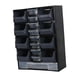 thumbnail image 5 of Organizador De Piezas De Hardware Para Montaje En Pared, Resistente, Para Pernos, Tornillos, Tuercas Y Artículos Pequeños, Color Negro, 5 of 5