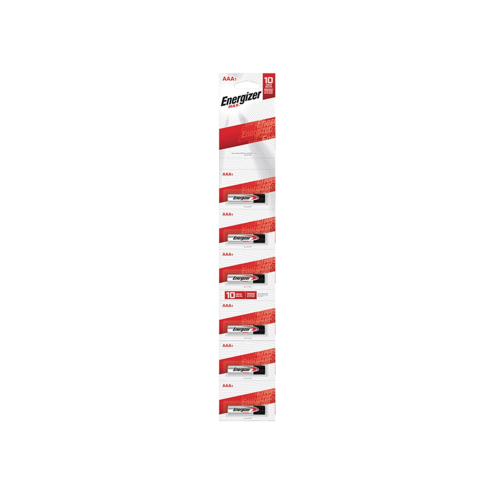 Energizer - Pack De Pilas Max Aaa - Tira X6 Unidades