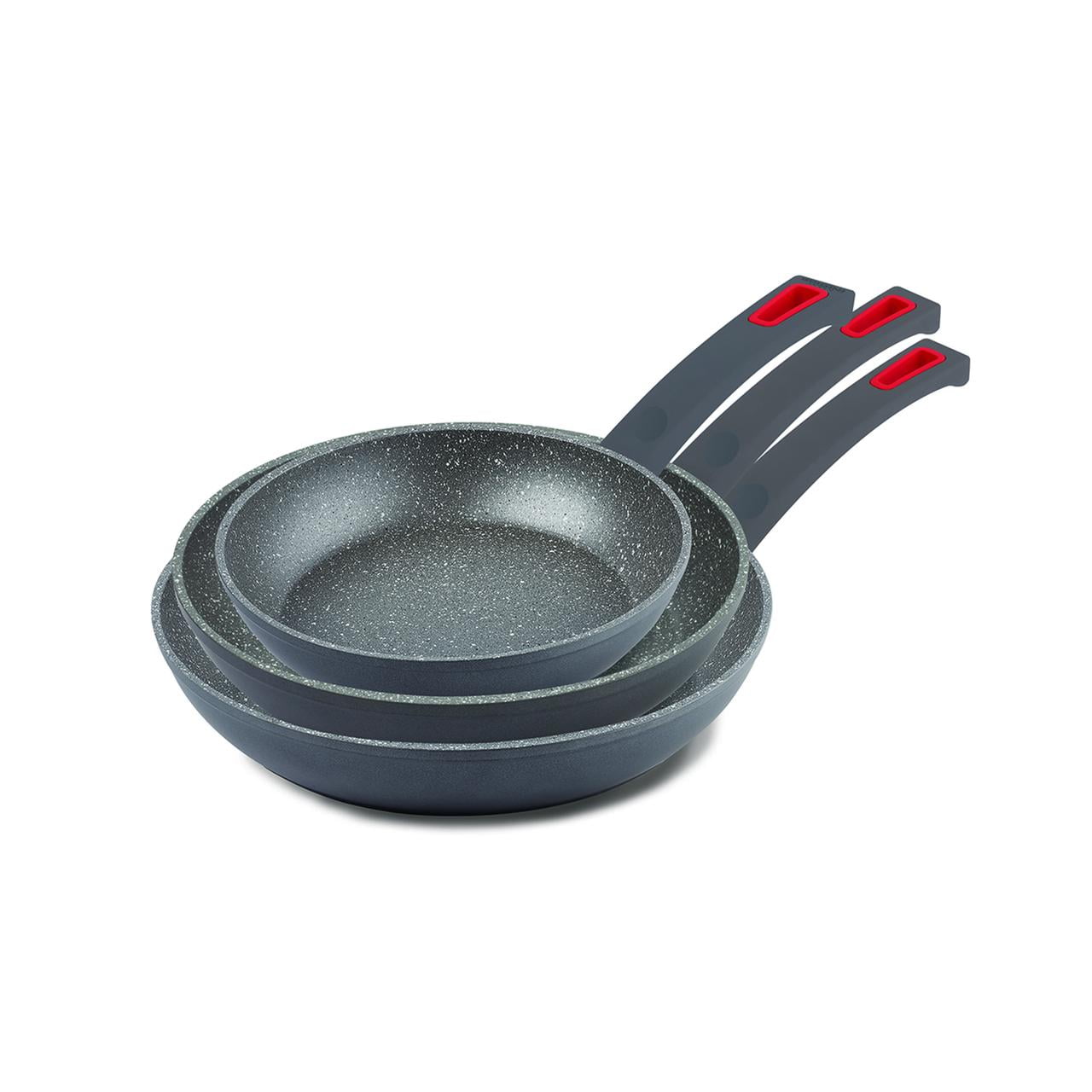 Ghidini - Set Tres Sartenes 20-24-28cm Antiadherente Viva