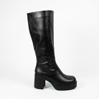 Pand G - Bota Mujer Plataforma Taco Ancho Pg24315