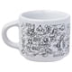 thumbnail image 5 of Juego de tazas de café espresso plateadas con bocetos de Mickey Mouse de Buffalo Disney, 5 of 9
