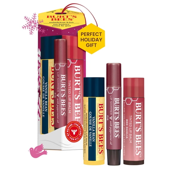 Set Stuffers Burt's Bees Mistletoe Kiss para el cuidado de los labios