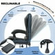 thumbnail image 4 of Silla Solana Ejecutiva Reclinable Cuero Con Masajeador Reposapies, 4 of 9
