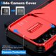 thumbnail image 4 of Funda Resistente para Samsung Galaxy S23 Plus con Tapa Deslizante y Protección Militar Rojo, 4 of 6