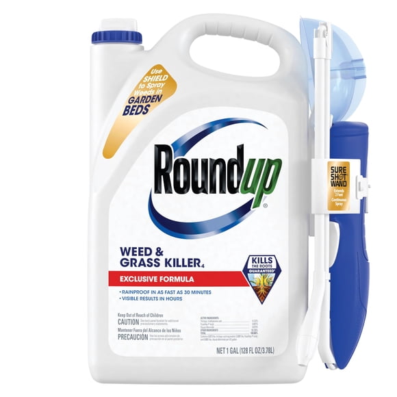 Herbicida Roundup de 3,78 litros con varita Sure Shot