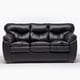 thumbnail image 1 of Sofa 3c Orion Pu Negro, 1 of 3