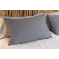 Purolino - Fundas De Almohadas King De Lino