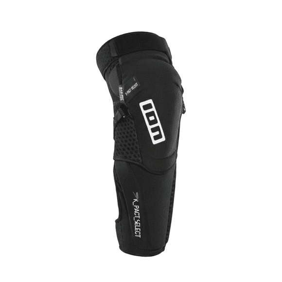 ION Rodilleras MTB K-Pact Select Protección de alto impacto / Negras /Talla M