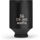 thumbnail image 2 of EGOFIX Socket 36 mm de Impacto Profundo, Cuadrado de 1/2 Pulgada, 6 Puntas, 2 of 3