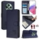 thumbnail image 5 of Funda tipo cartera FOXDOCK para OPPO Reno 12F con soporte, ranuras, RFID, diseño de gato, 5 of 5
