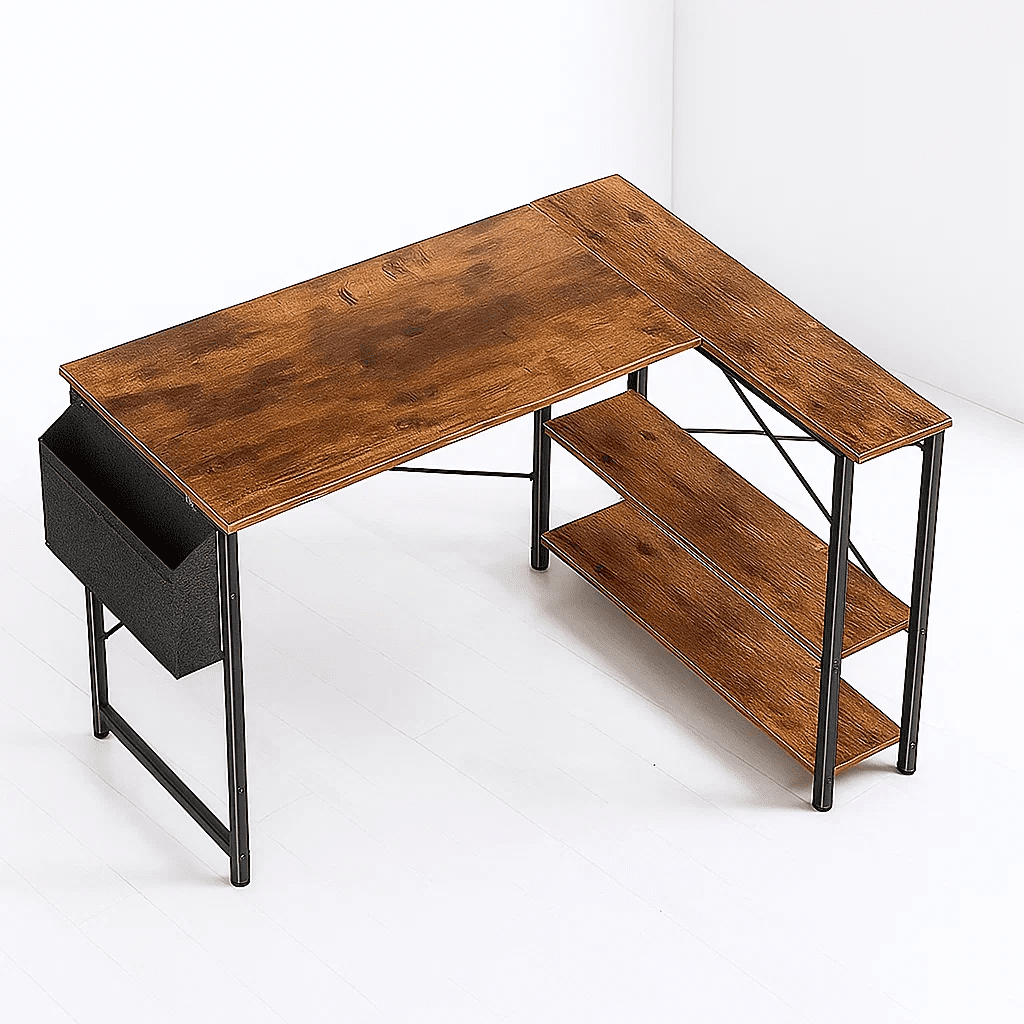 Klik Muebles - Escritorio Rustik Esquinero 120cm