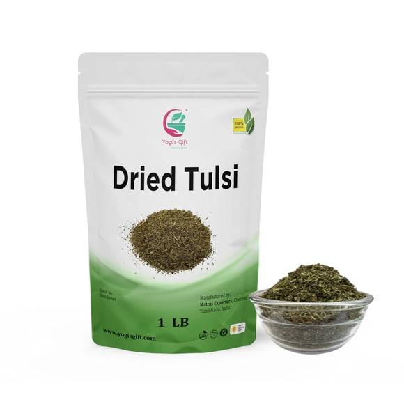 Hoja seca de albahaca sagrada Tulsi de Tea YOGI'S GIFT, 454 g, natural