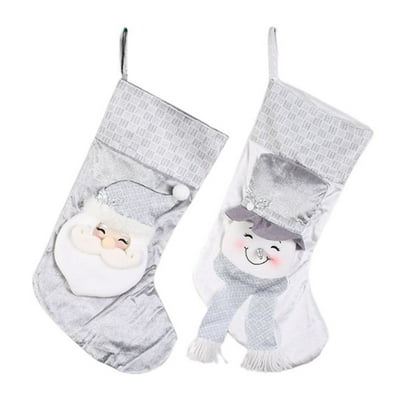 Bota Navideña Plateada, Producto Surtido, 1 Un  Holiday Time