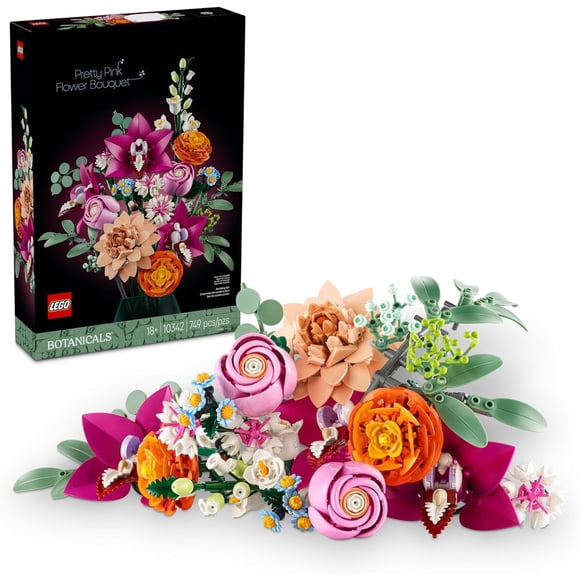 LEGO Botanicals Ramo Pretty Pink 6526158 749 piezas