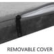 thumbnail image 5 of Alfombra de cama para perros EMPSIGN, elegante, reversible, resistente al agua, gris, 5 of 7