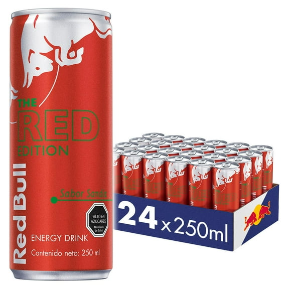 Red Bull Bebida Energética Pack 24 Latas Sandía 250Ml