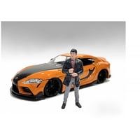 Figura American Diorama Car Meet 3 Para Maquetas A Escala 1/24