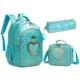 thumbnail image 1 of Childrens School Backpack Set with Lunch Bag Pencil Case Waterproof School Bags for Girls Mermaid Backpack Child Girl Book Bag, 1 of 3