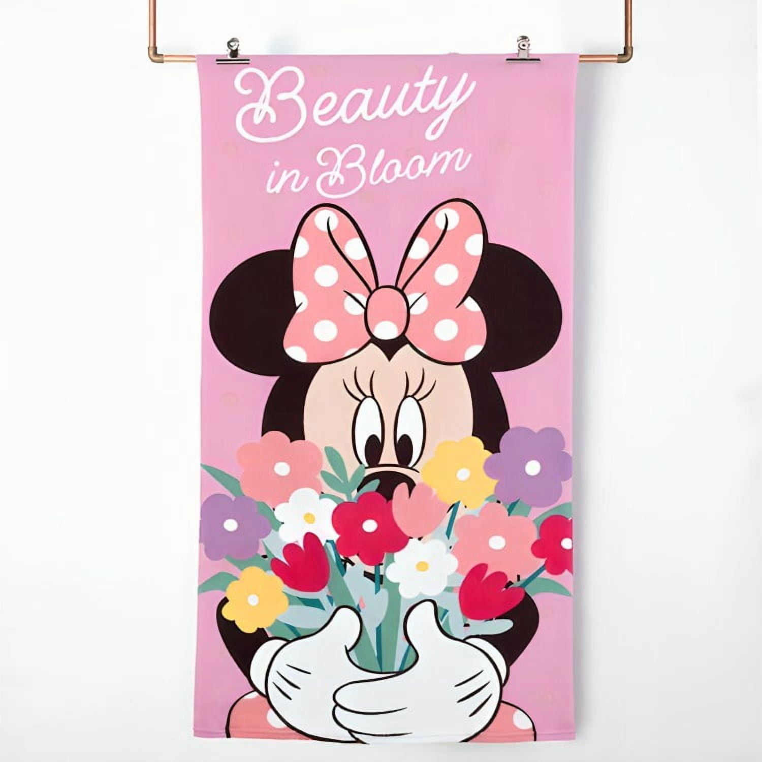 Mashini - Toalla De Playa Bolso Minnie Bloom