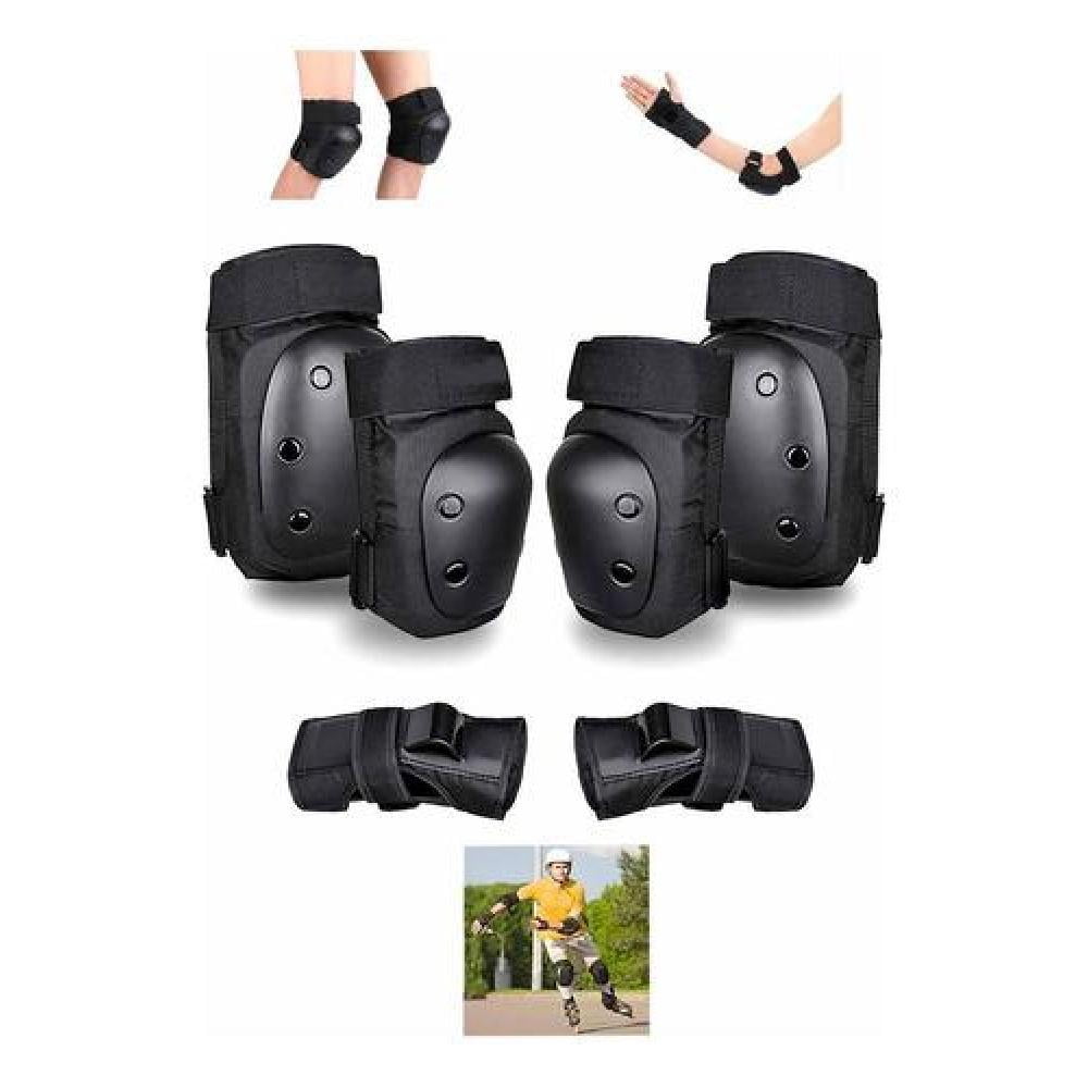 Genérico - Set Protección Adulto Rodilleras Coderas Muñequeras Roller Talla L