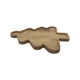 thumbnail image 2 of Plato figura de pino de madera, 2 of 4