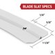 thumbnail image 4 of Listones para valla Fenpro 122 cm blanco con cierre inferior 3 m, 4 of 9