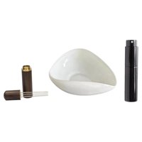 Magideal - Bandeja De Muestra Cuencos Para Pesar Granos De Café Tazón Dosificador De Granos Báscula De Medición De Café De Cerámica Para Espectáculos Actividades Estilo A