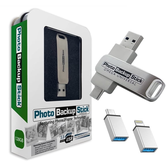 Memoria USB Paraben 128 GB Universal para Respaldo de Fotos