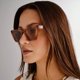 thumbnail image 5 of Gafas de sol Le Specs Velodrome estilo cat eye en tortuga vintage, 5 of 5