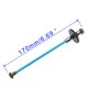 thumbnail image 3 of Eje de transmisión Treehobby 173 mm azul para coche RC, 3 of 4