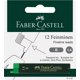 thumbnail image 1 of Leads Faber-Castell de 1,4 mm, dureza B, resistente a la rotura (paquete de 2), 1 of 2