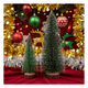 thumbnail image 5 of Pack 2 Minis Árbol De Navidad Cedro Verde Para Escritorio Navidad 2025, 5 of 5