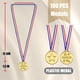 thumbnail image 2 of Medallas de plástico Meecuppa Gold 100 piezas para niños Awards, 2 of 7