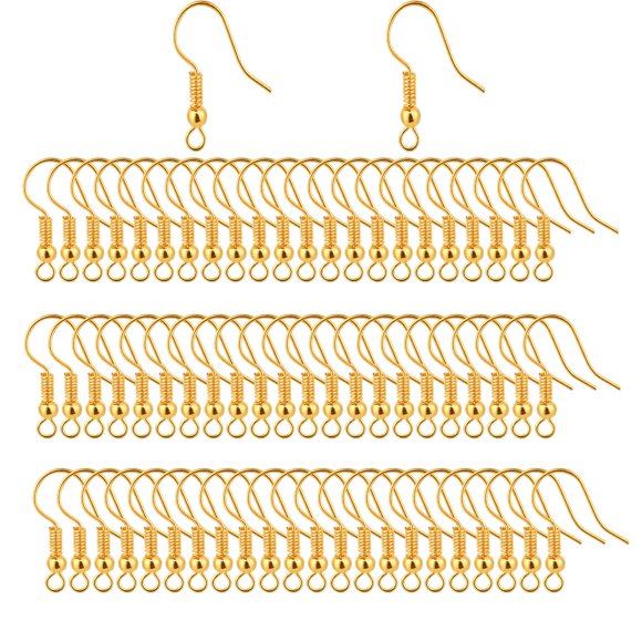 Ganchos para Aretes Bylion 400 uds Acero Inoxidable Plateado